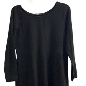Belly Basics black plain small maternity dress S